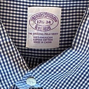 Brooks Brothers Supima Cotton Dress Shirt